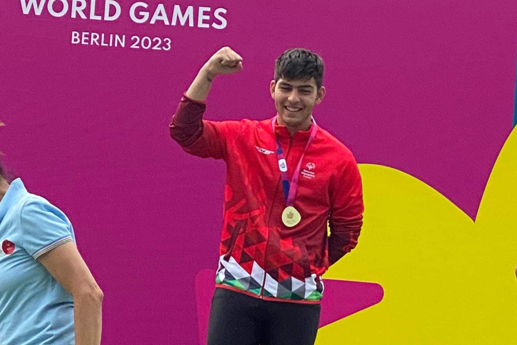 Pente Kevin aranyérmes a Speciális Nyári Világjátékokon!
