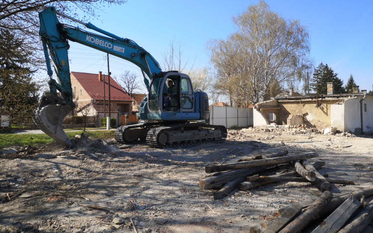 Újjáépül a Spari pálya öltözője