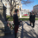 Koszorúzás Március 15-én