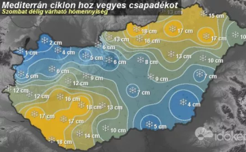 Jelentős havazás jön