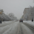 40 cm hó Pápán - 2013