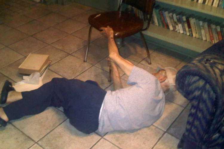 Rendőrök mentették meg az idős férfit