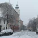 Havazás Pápa Belvárosában