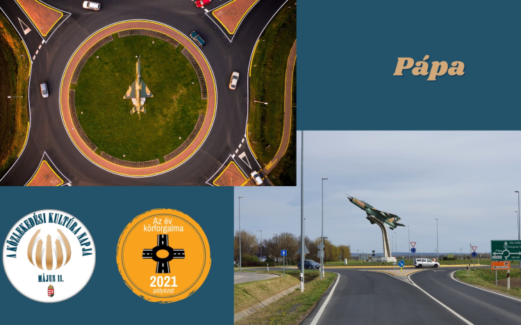 Eldőlt! Pápai lett az Év Körforgalma!