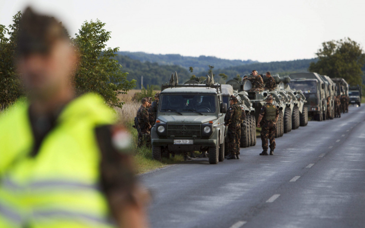 Katonai gépjárművekből álló menetoszlop közlekedésére kell számítani március 2-án Veszprém megyében