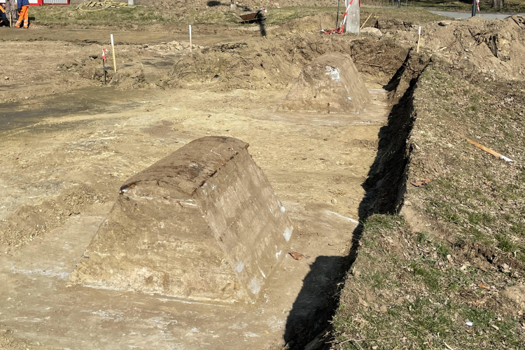 Az egykori pápai »diadalív« alapjait találták meg a föld alatt