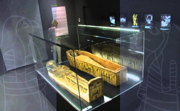 A református ótemplom pincéjébe költözött a több mint kétezer éves múmia