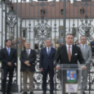 Esterházy-kastély kapujának átadóünnepsége