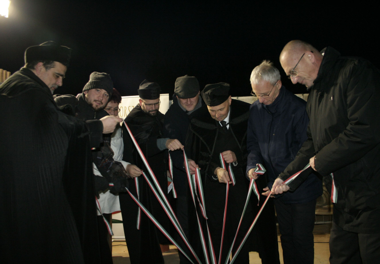 Letették az új református óvoda alapkövét