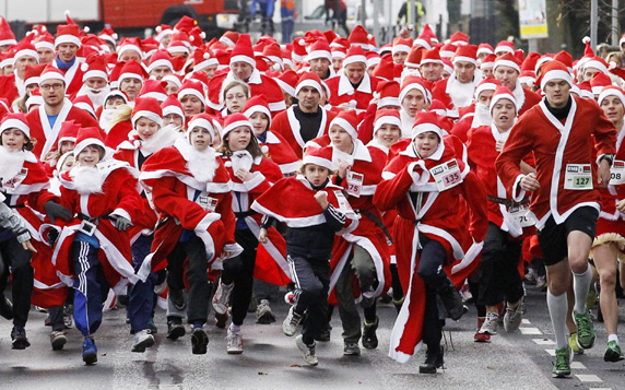 Mutassuk meg, hogy a legtöbb Mikulás Pápán lakik - Mikulásfutást szerveznek