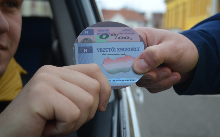 Közlekedési akció az új évben