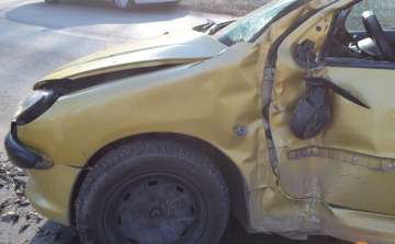 Öt baleset történt az elmúlt héten