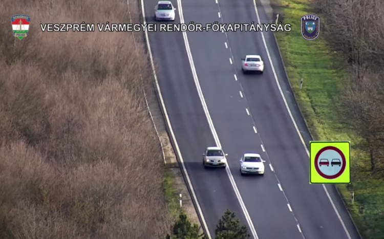 Újra Városlődnél emelkedett a levegőbe a rendőrségi drón