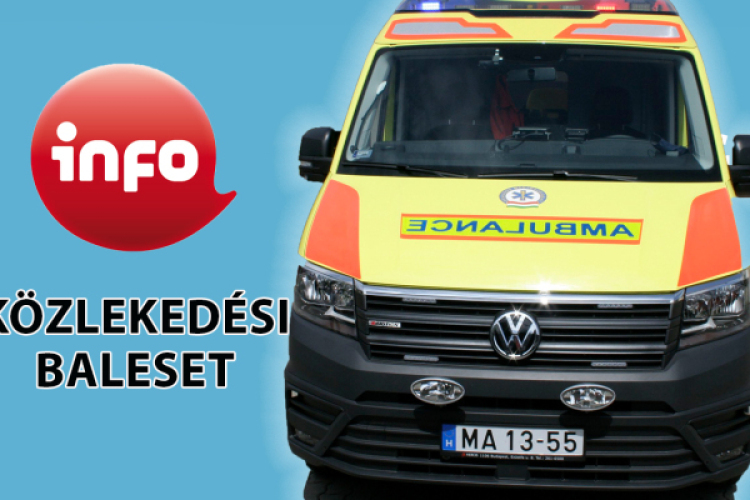 Baleset történt a  83-ason Tétnél