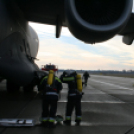 Vészhelyzeti Gyakorlat a pápai Bázisrepülőtéren