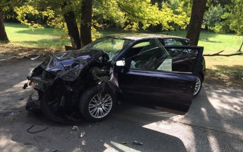 Két baleset is történt szinte egy időben a Várkert úton