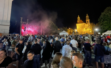 Kiváló a hangulat a Borfesztiválon