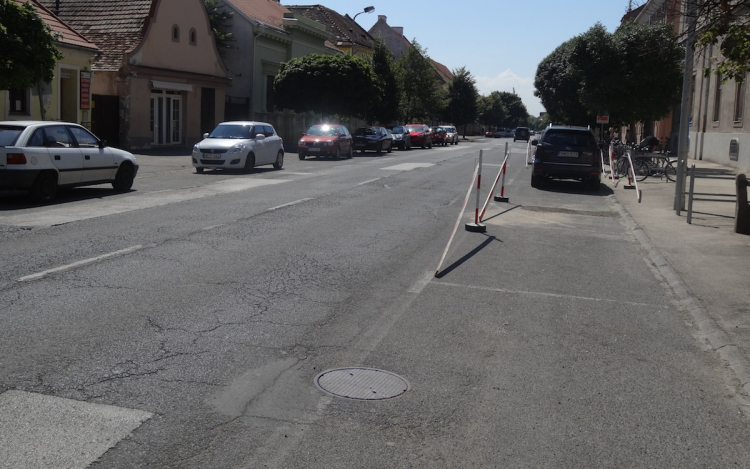 Kedden elkezdik a Jókai utca rekonstrukcióját