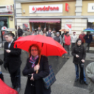 Mesterházy Attila Pápán kampányolt