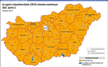 Így néz ki az ország választási térképe