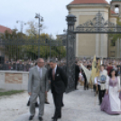 Esterházy-kastély kapujának átadóünnepsége