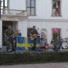 Szuper koncertet adtak a svéd katonák Pápán