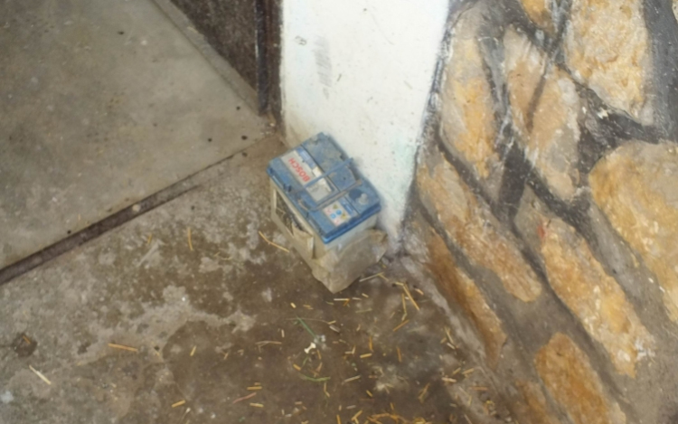 Eladták  a lopott akkumulátorokat