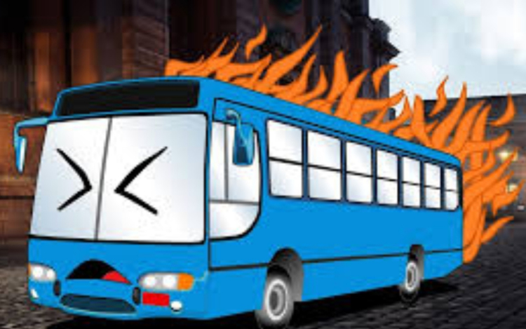 Kigyulladt egy autóbusz motortere a Celli úton 