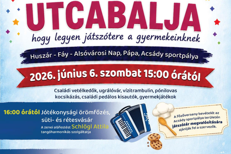 Városrészek Utcabálja - Pápa