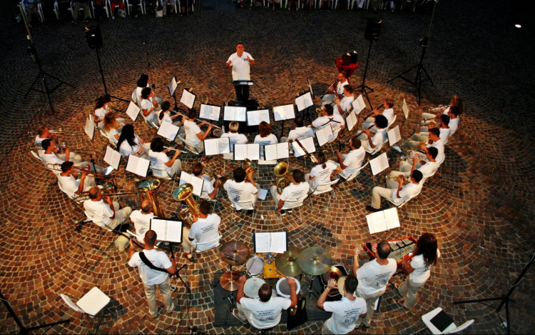 A fúvósok koncertjével búcsúzott a nyár