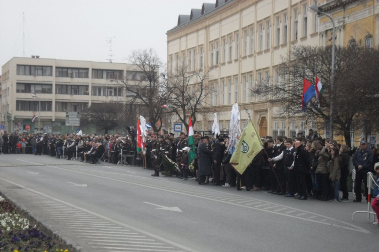 Március 15-i megemlékezés 2014 - Pápa