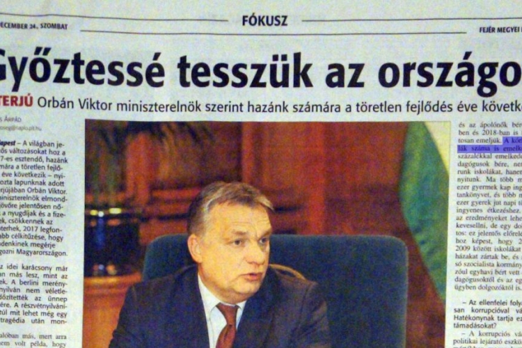 Botrányos Orbán interjú - A Napló főszerkesztőjét is kirúgták