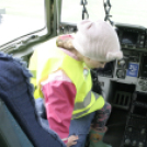 Pápai óvodások és iskolások a Bázisrepülőtéren