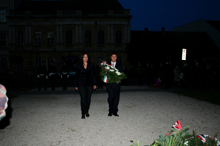 Október 6-i megemlékezés Pápán