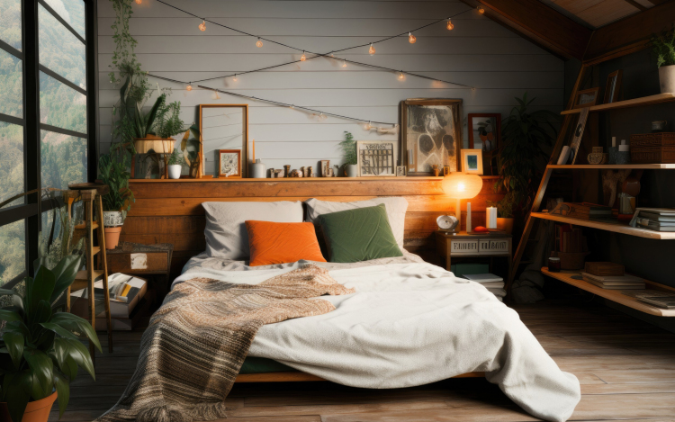 Ezeket a színeket csak óvatosan alkalmazzuk a hálószobában