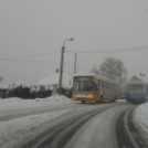 40 cm hó Pápán - 2013