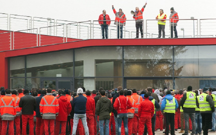 Reggel óta tart a sztrájk az Audinál