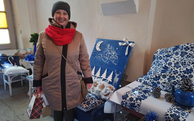 2022-ben Vilma-díjas Bálintné Sári Judit, a pápai Gróf Esterházy Kórház esetmendzsere