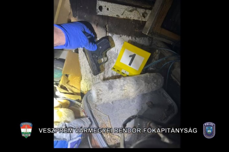 Pisztollyal lövöldözött emberek felé egy férfi Kemeneshőgyészen