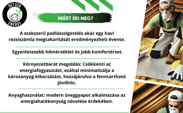 Díjmentes padlásfödém szigetelés Pápán!