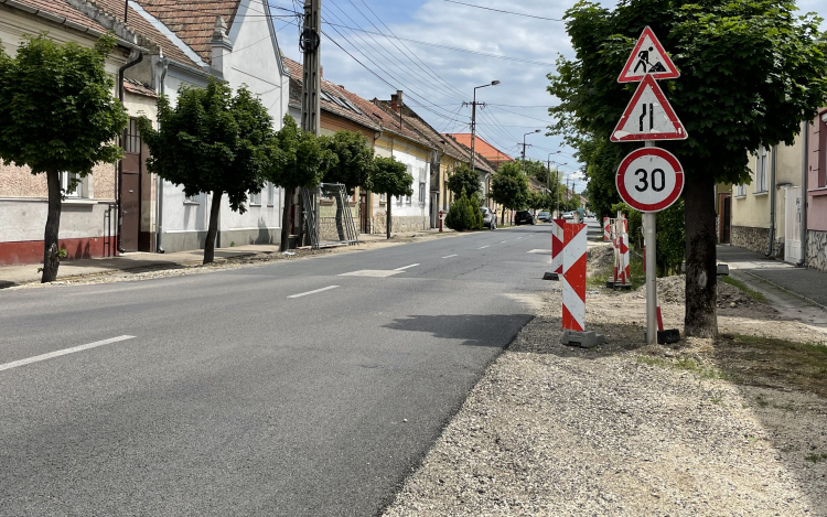 Három hétre lezárják a Dózsa György utcát