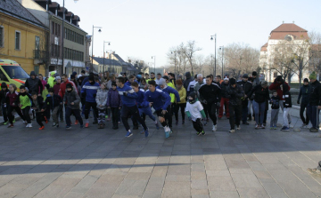 Óévbúcsúztatás futással 