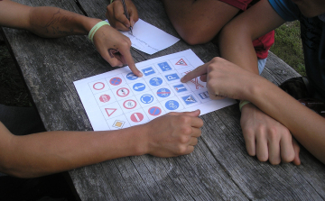 Tábor az erdei iskolában