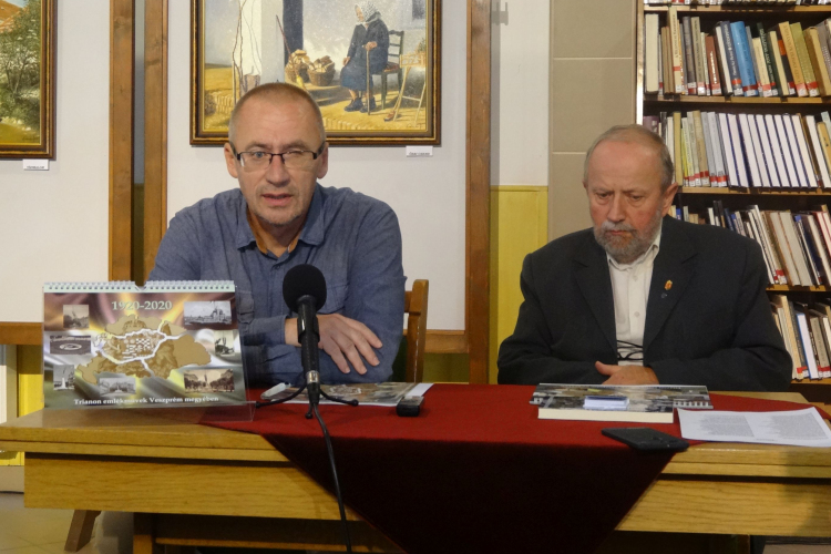 Falinaptár emlékeztet Trianonra