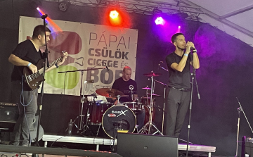 Pápaiaké volt a színpad a Borfesztivál első napján