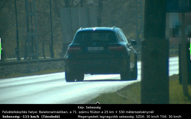 168 gyorshajtót szűrtek ki a közlekedési akció során