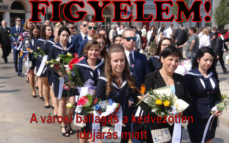 Elmarad a városi ballagás