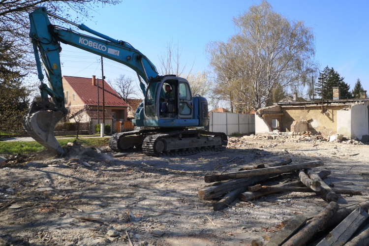 Újjáépül a Spari pálya öltözője