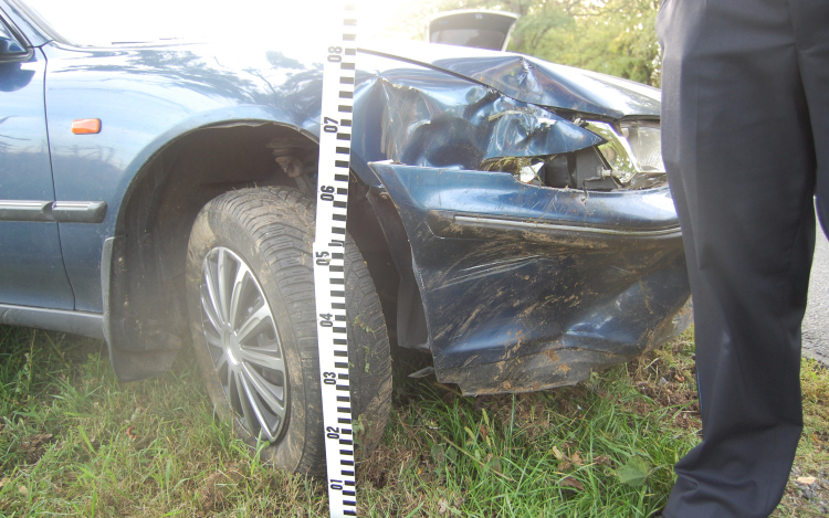 Elhajtott a baleset helyszínéről