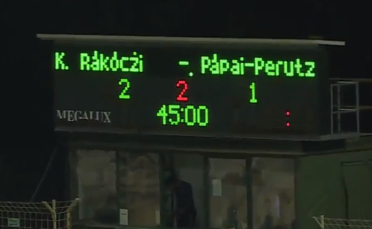 Szoros meccsen maradt alul a Perutz az éllovas otthonában